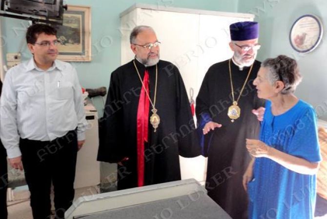  Лидеры Армянского и Берийского епископатов посетили армянский дом для престарелых 
в Алеппо 