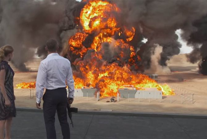 Latest Bond adventure Spectre sets record for largest film stunt explosion ever