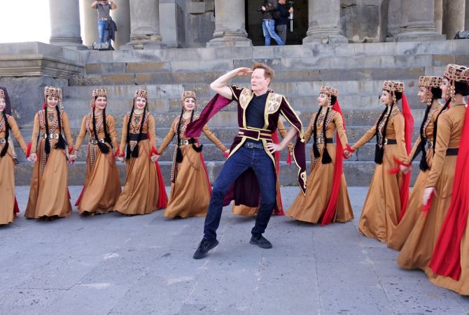 Шоу «Конан» про Армению удвоило число просмотров