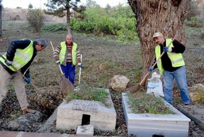 Sivas Armenian cemetery is no longer a dump