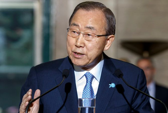Пан Ги Мун призвал избегать конфликтов вокруг ситуации в Сирии