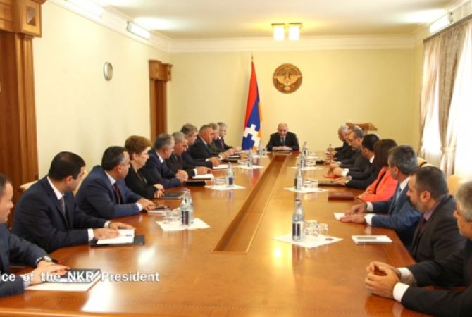Consultation devoted to republican population census was discussed at Bako Sahakyan’s place