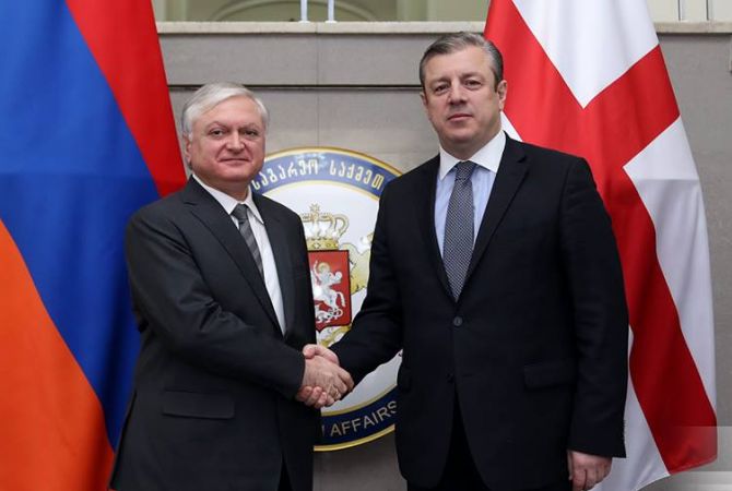 Главы МИД Грузии и Армении встретились в Тбилиси