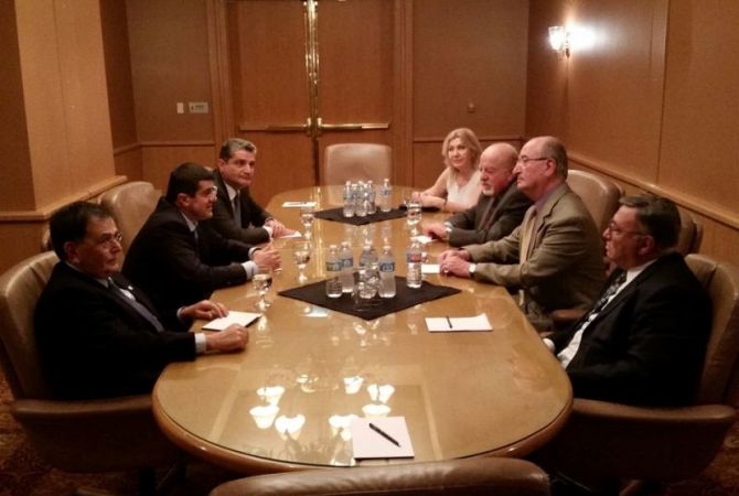Prime Minister of Artsakh Arayik Haroutyunyan held meetings in Los Angeles
 
