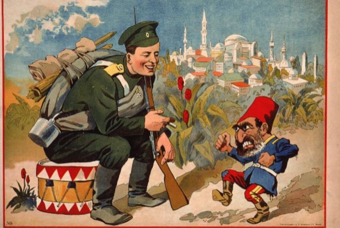 Միացյալ Թագավորությունում ՌԴ դեսպանության հրապարակած ծաղրանկարը զայրացրել է 
թուրք օգտատերերին