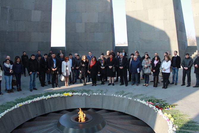 Министр Диаспоры  отметила важную роль молодежи в признании и осуждении Геноцида