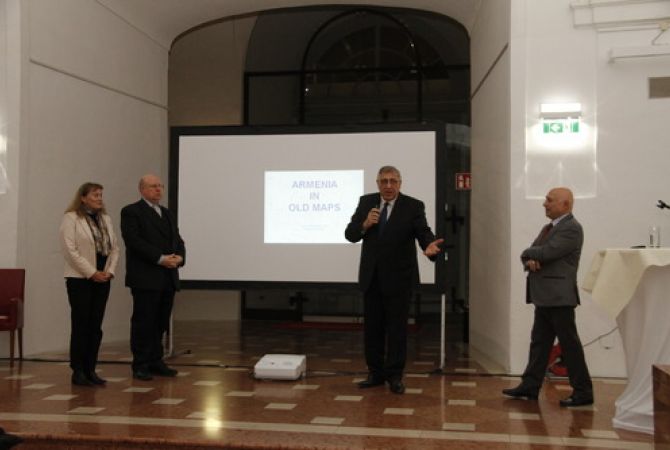 Lecture titled “Armenians in old maps” was held in Austrian National Library