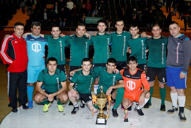 ACBA-CREDIT AGRICOLE BANK's football team became champion