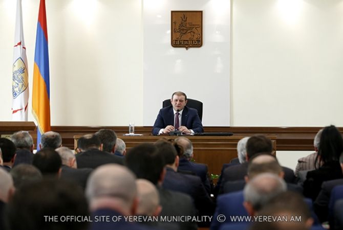 Taron Margaryan not satisfied with results for combating illegal trade