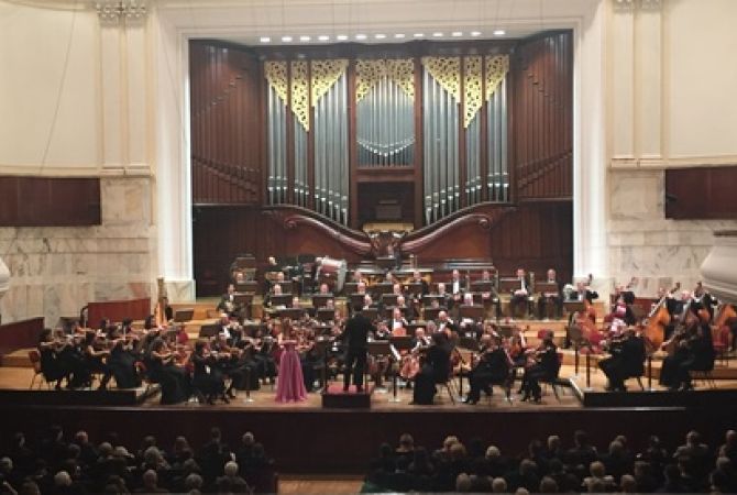 Armenian National Philharmonic Orchestra gave concert in memory of Armenian Genocide’s 
anniversary in Warsaw