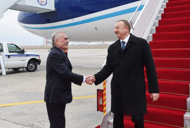 Президент Азербайджана находится с визитом в Нахчыванской Автономной Республике