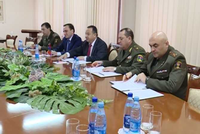 Armenia-Germany cooperation in cyber security discussed at Armenia Defense Ministry