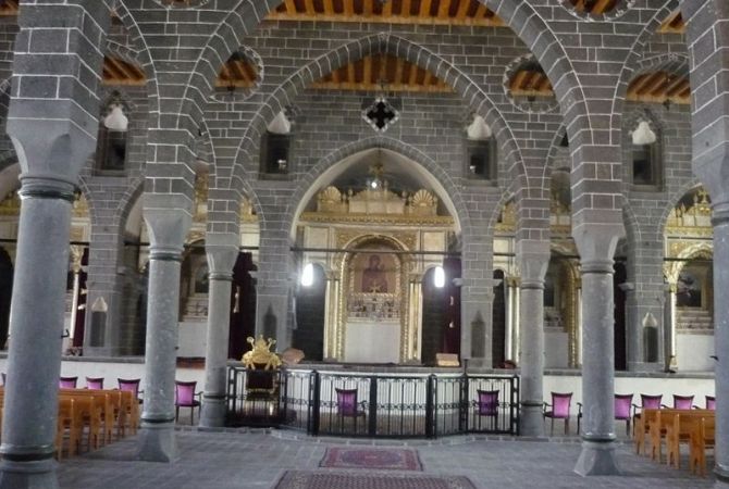 Слухи  об использовании армянской  церкви Диарбекира курдскими боевиками не  
соответствуют действительности