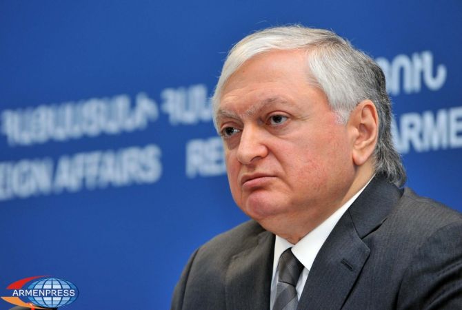 Work over recognizing the Armenian Genocide does not stop before and after the anniversaries: 
Edward Nalbandian