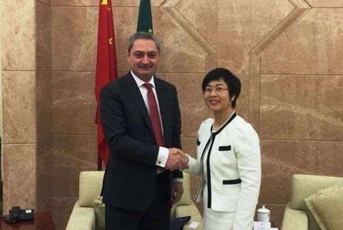 Armenia and Macao sign agreement mutually abolishing necessity of entry visa