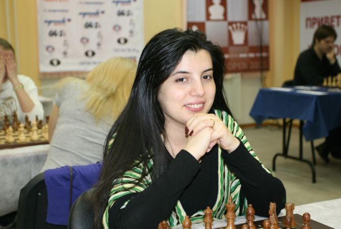 Lilit Galoyan is the second after 6 rounds of “Moscow Open” chess festival