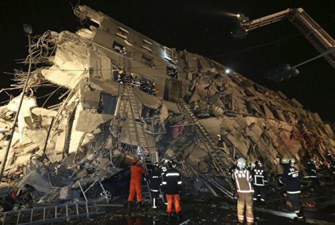 Death toll rises to 7 in Taiwan quake