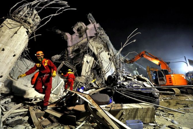 Число жертв землетрясения на Тайване достигло 35 человек, 110 пропали без вести