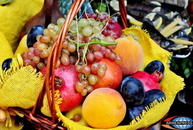 5788 tons of fresh fruits and vegetables exported from Armenia