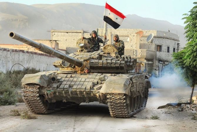 Syrian army advances in a number of directions