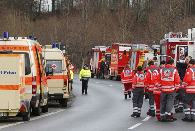 Полиция Германии считает причиной крушения поездов несчастный случай