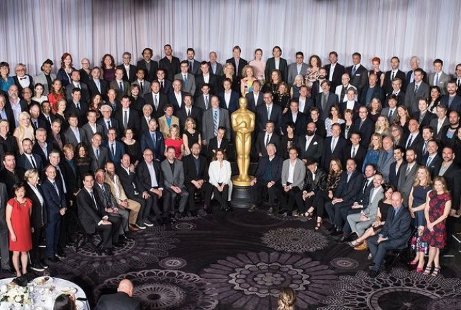 В сети появилось групповое фото номинантов на «Оскар»