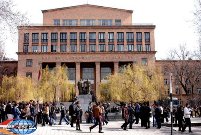 YSU ranks first in Armenia according to international ranking