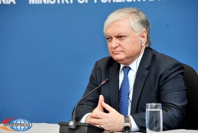 Edward Nalbandian to meet with Minsk Group Co-chairs in Germany