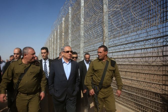 Նաթանյահուն խոստացել է անվտանգության պատնեշ կառուցել Իսրայելի բոլոր սահմանների երկայնքով 
