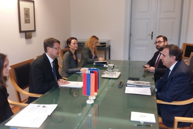 Հայաստանի և Սլովենիայի ԱԳՆ-ների միջև անցկացվել են քաղաքական խորհրդակցություններ