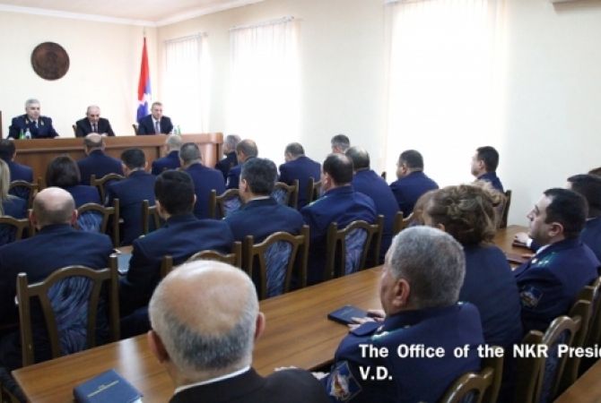 Bako Sahakyan: We have comparative advantages in terms of conscientiousness and respect for 
the law