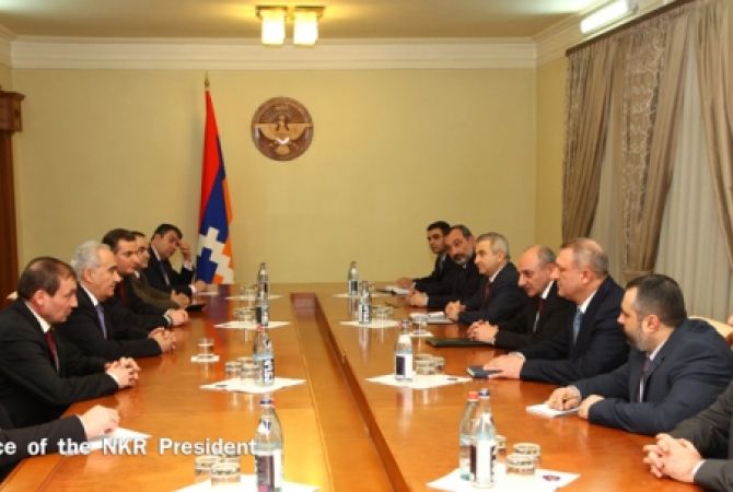 Президент НКР выразил надежду на то, что положительная динамика взаимодействие 
парламентов Армении и НКР сохранится и в будущем
