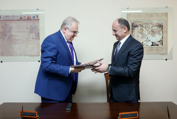 Վ. Սարգսյանի անվ. ռազմական ինստիտուտը և բուհերն ստորագրել են 2016 թվականի 
համագործակցության պլանը