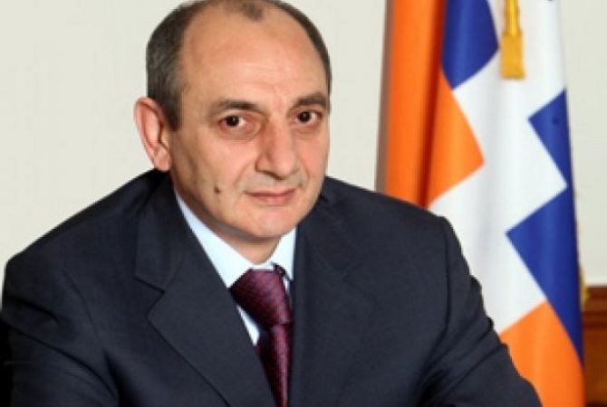 Bako Sahakyan and Artsakh National-Liberation Movement activists discuss state building process 
of Artsakh