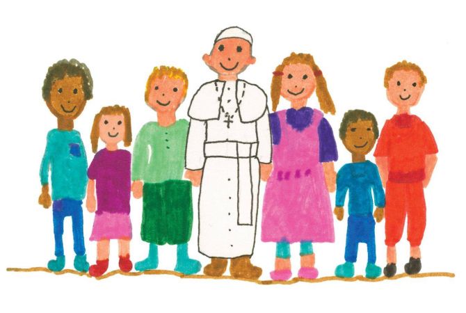 Книга «Дорогой  папа Франциск» представит вопросы  детей к понтифику и его ответы