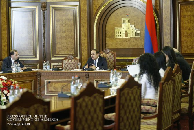 Armenian Ministry of Sport and Youth Affairs 2015 performance report submitted to Prime 
Minister