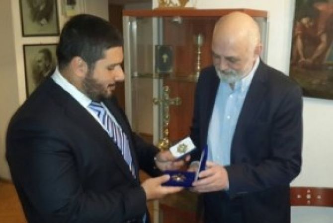Известные польские деятели награждены орденами Союза армян Украины