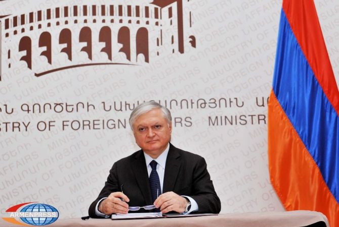 Armenia will continue its efforts for peaceful settlement of Nagorno Karabakh conflict with MG Co-
chairs