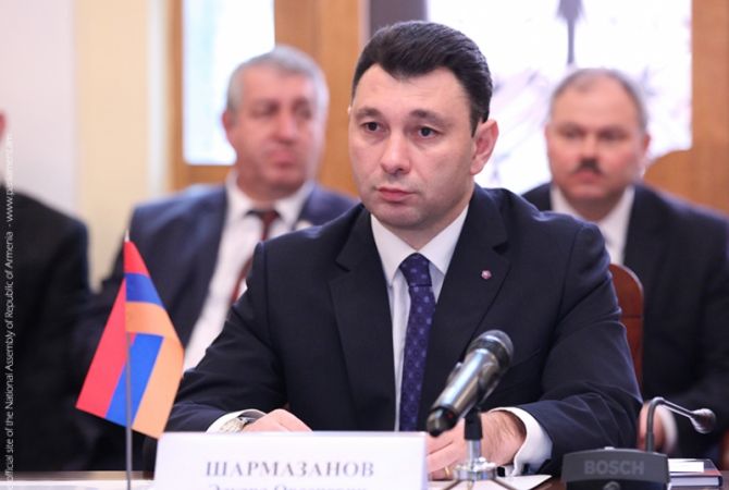 Во время выездного заседания Совета ПА ОДКБ Эдуард Шармазанов говорил о 
карабахском конфликте