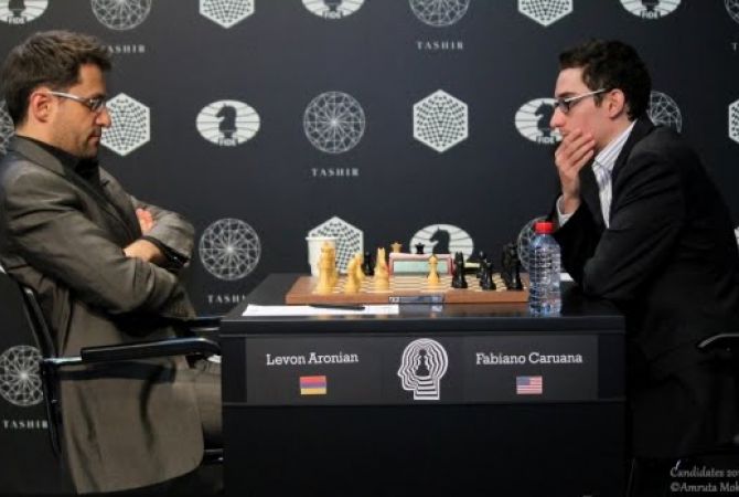 Candidates Tournament: Levon Aronian to play against Fabiano Caruana in 12th round