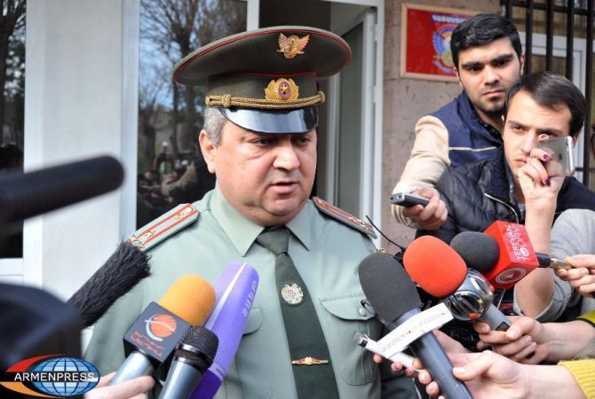  В Центральном военном госпитале министерства обороны Армении лечение проходит 30 
раненых 