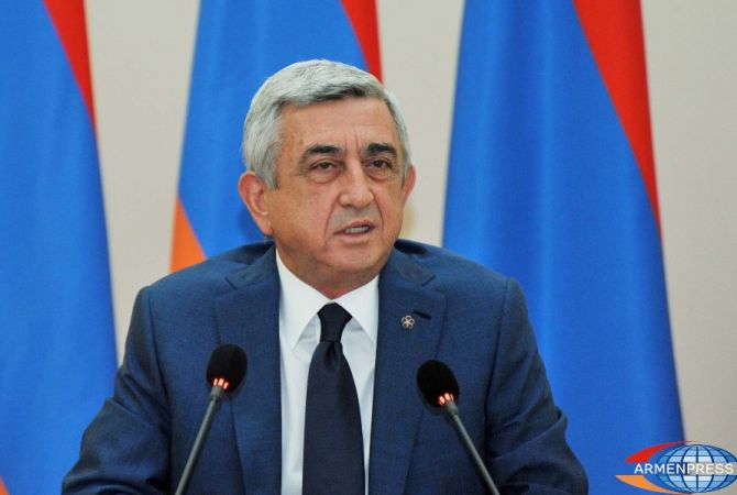 President of Armenia: Non-recognition of independence of Nagorno Karabakh is compromise 
from Armenian side