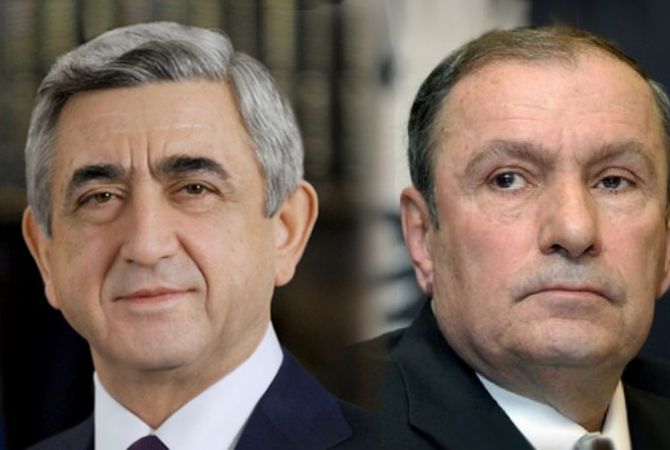 President Sargsyan meets with first President Levon Ter-Petrosyan