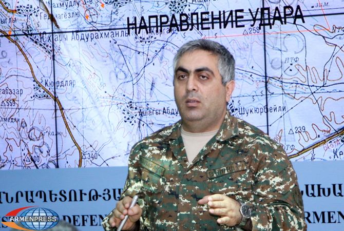  Арцрун Ованисян прокомментировал разговоры  о «недостатке» пуль во время военных 
действий 