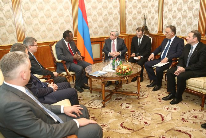 President of Armenia: Armenia is member of Universal Postal Union over 25 years
