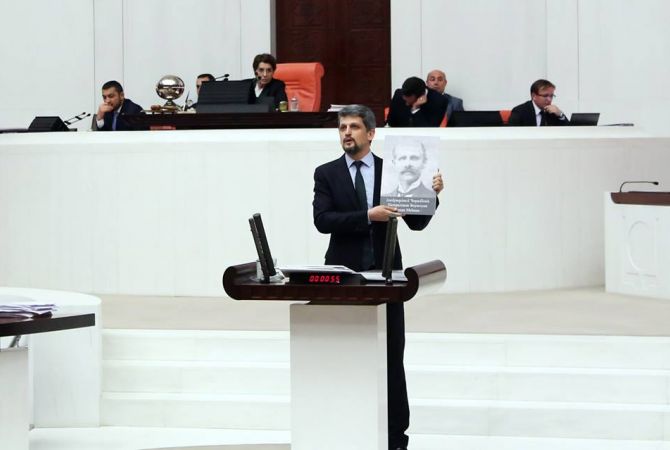 Garo Paylan demands Turkish Parliament to investigate 1915 murders of Armenian MPs