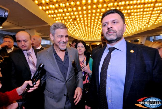 Clooney likes Armenian cuisine