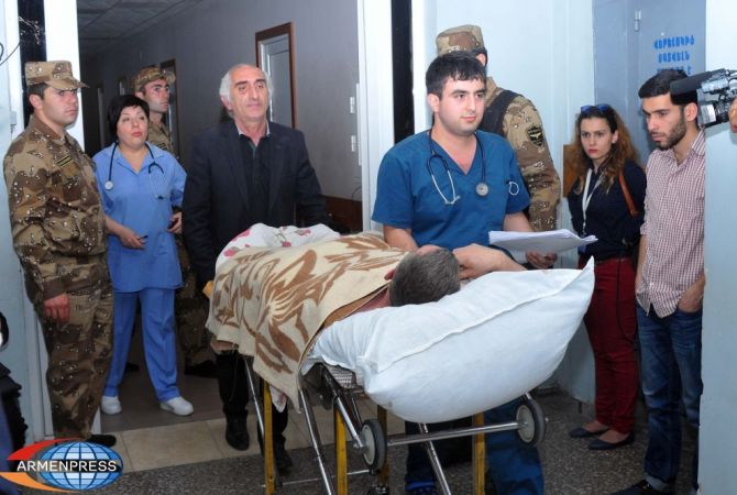  Минздрав Армении публикует новые сведения о состоянии здоровья пострадавших во 
время взрыва  автобуса  