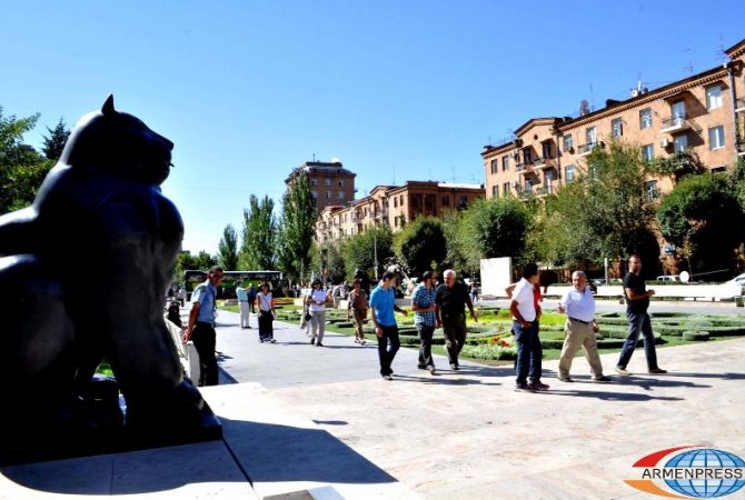 Поток  туристов в Армению возрос на 8.6 процентов