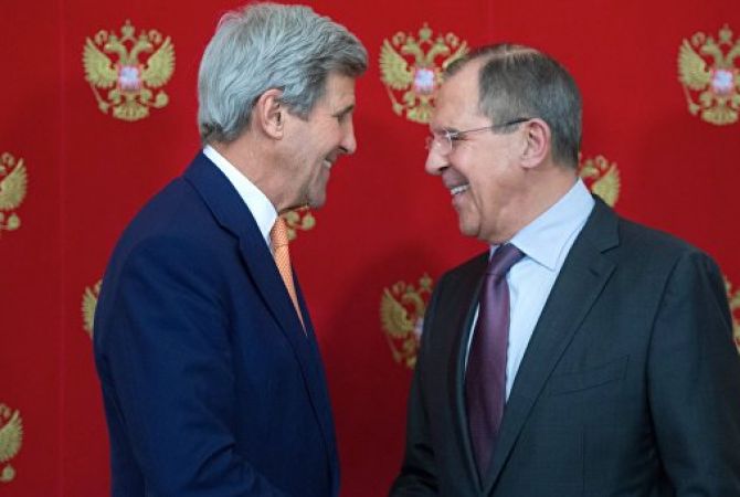 Lavrov and Kerry to discuss situation in Syria, Ukraine and Nagorno Karabakh